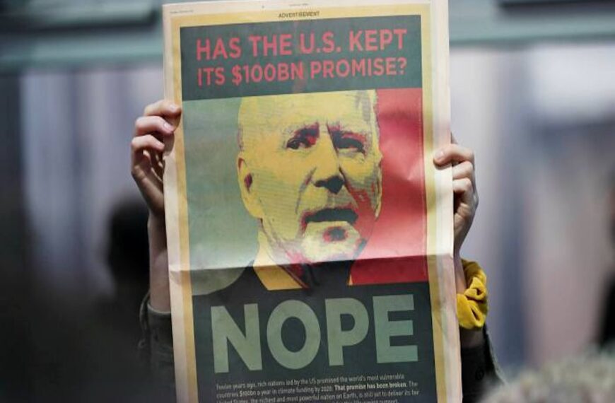 The push to relegate and close unmet climate finance commitments