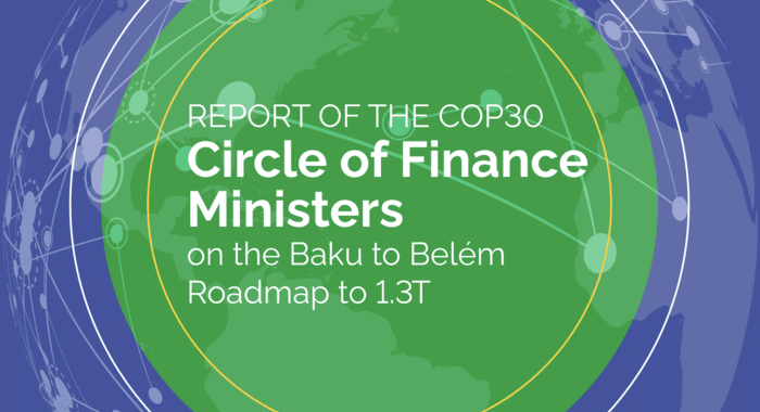 Inside COP30 Circle of FM Report: A Path to the $1.3 Trillion Goal