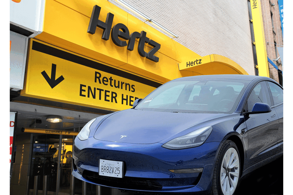 Hertz orders 100,000 Teslas, Uber to lease half of them