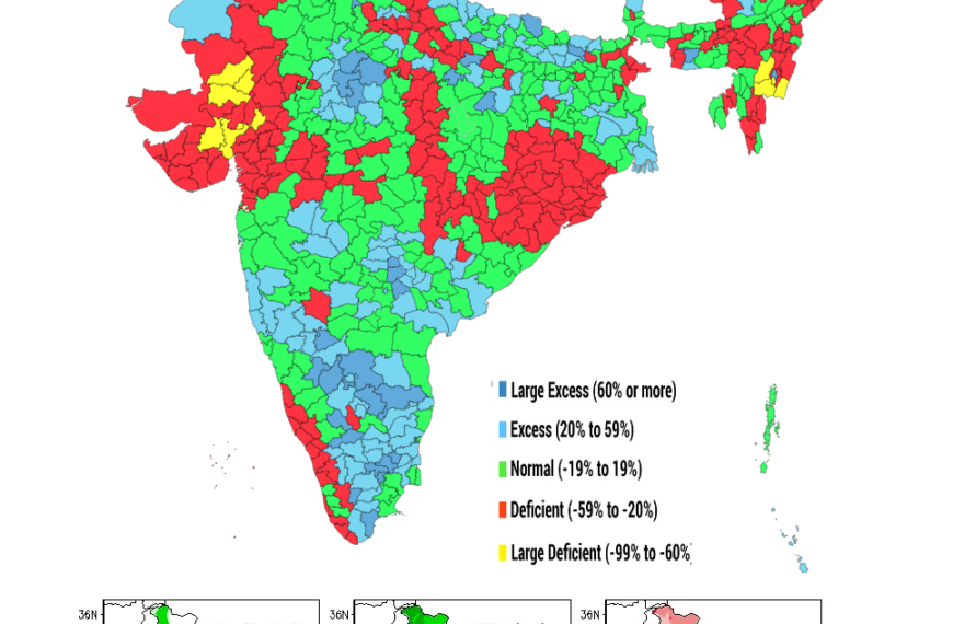 India records 33% rain deficiency in August after second monsoon “break”